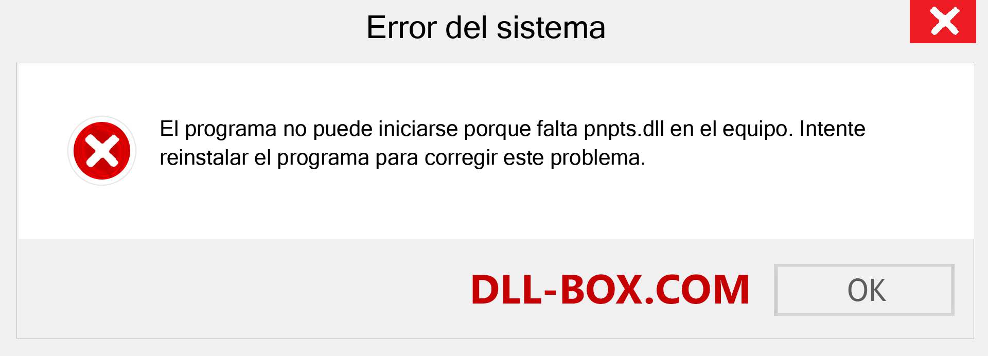 ¿Falta el archivo pnpts.dll ?. Descargar para Windows 7, 8, 10 - Corregir pnpts dll Missing Error en Windows, fotos, imágenes